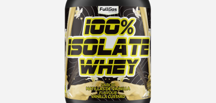 100% ISOLATE WHEY Vainilla 1,8kg